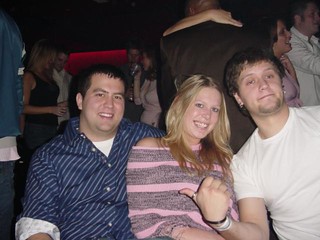 Rich, Lindsey, and I at Aura