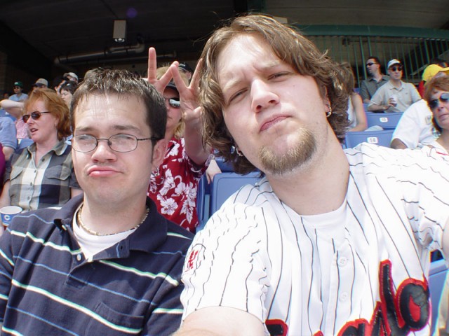 Apparently Zach and I are getting bunny ears