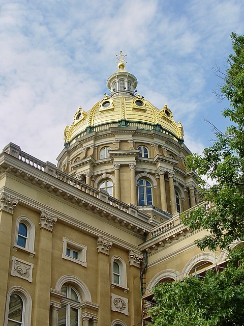 The Des Moines Capitol Building