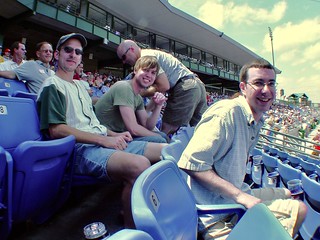 Doug Moore - At the I-Cubs game