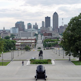 Skyline - Downtown Des Moines from the Capital