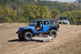 Hung up on the road barriers