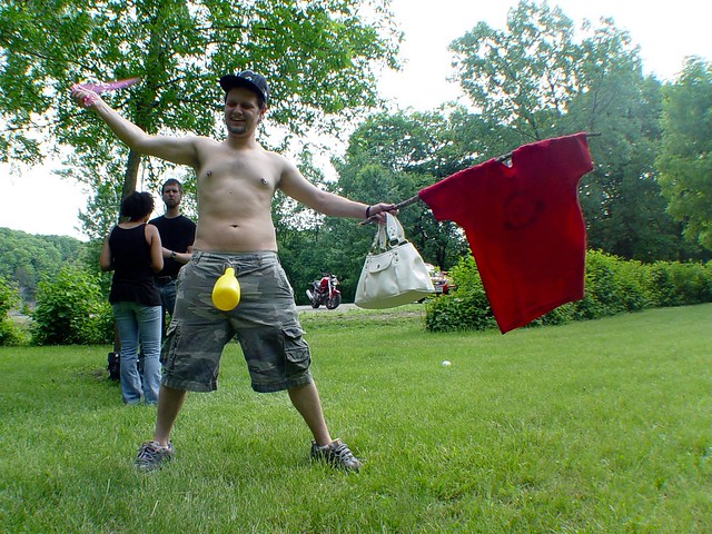 Whirly Bat Purse Flag