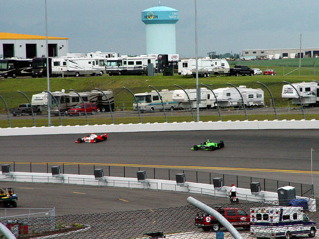 Turn 2 - and the Newton water tower