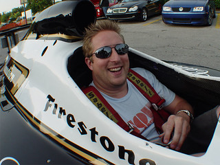 Ryan in the Canadian Club 2 Seater