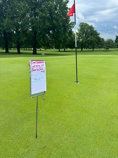 Golf - Just stole this flag event on #4