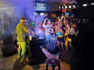 Party in the Bud Tent