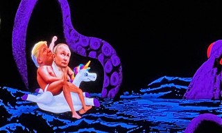 Art - Some hilarious, trolling art of Trump and Putin