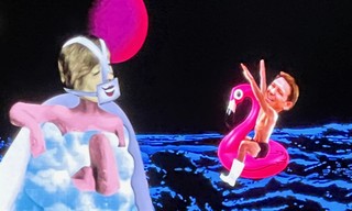 Art - DeSantis just floatin by in his white boots