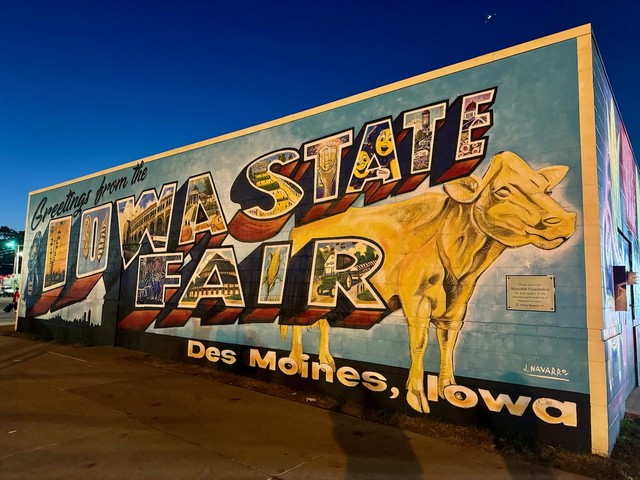 Greetings from the Iowa State Fair