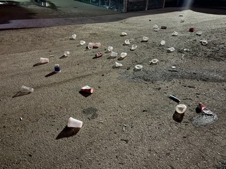 Iowa State Fair - Bud Tent aftermath