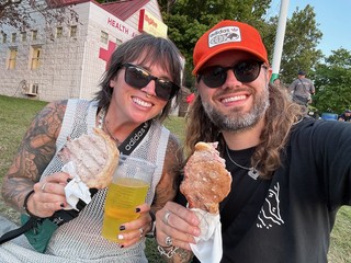 First order of business: pork chops and pickle beers