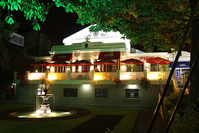 Fire - the place we had dinner for Kari's birthday