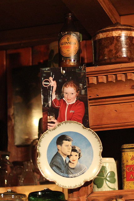 An awesome set of decorations at McGann's in Doolin