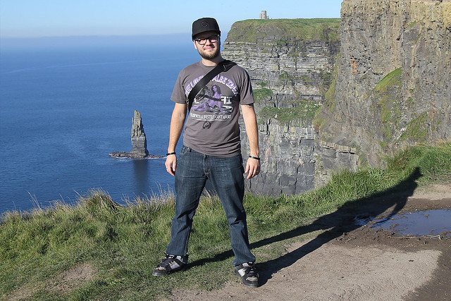 At the Cliffs of Moher
