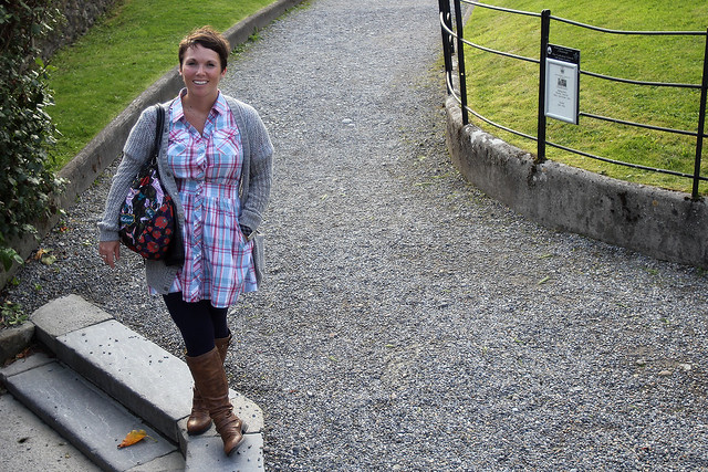 Kari, being patient with my photo taking