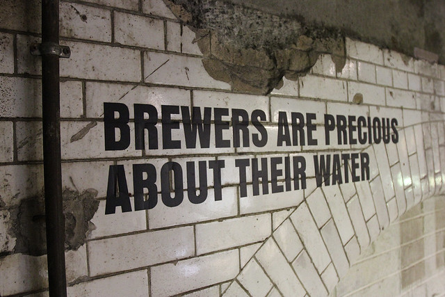 Brewers are precious about their water