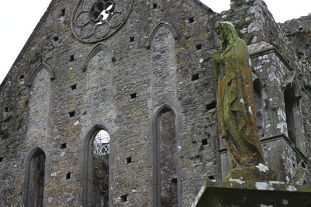 Gravestone at the Rock of Cashel
