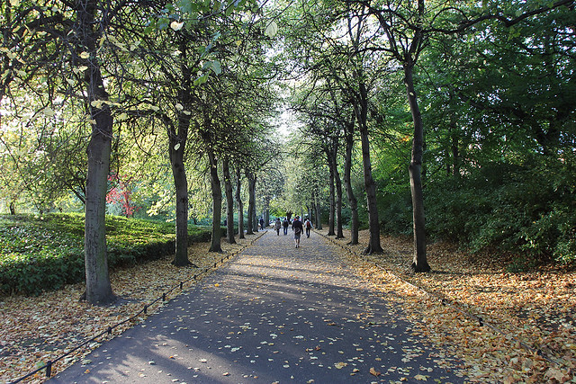 Walking around St Stephens Green