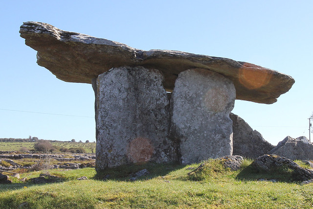 Poulnabrone Dolmen (portal tomb built around 3500 BC)