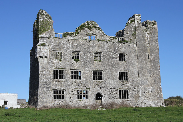 An old building we passed along a country road