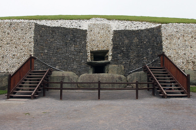 Entrance to the Newgrange tomb
