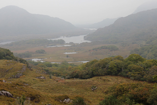 Lady's View on a foggy day