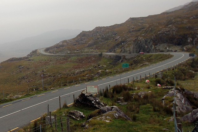 Roads along the Ring of Kerry