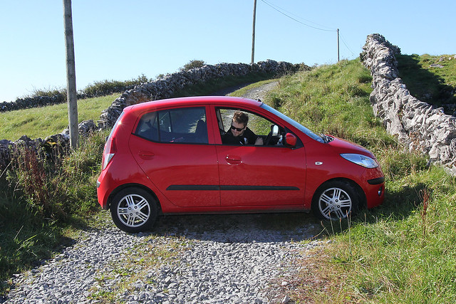Changing our minds partway down this country road