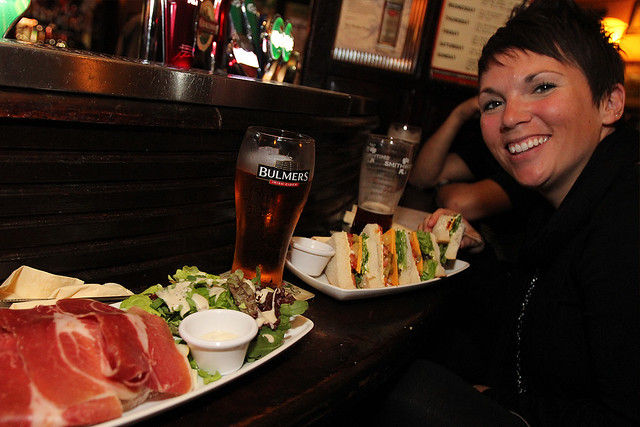 Sandwiches at the Temple Bar