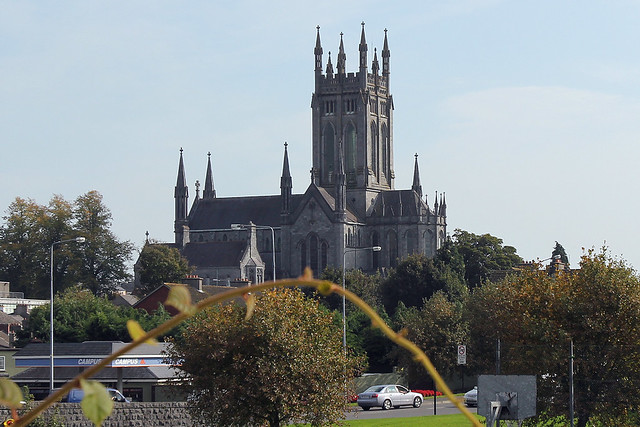 View St Mary's Cathedral from our room in Kilkenny