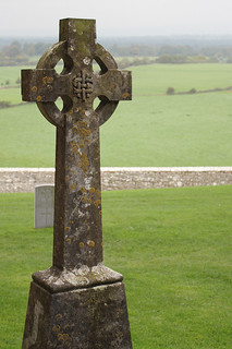 frame - Celtic Cross gravestone at the Rock of Cashel