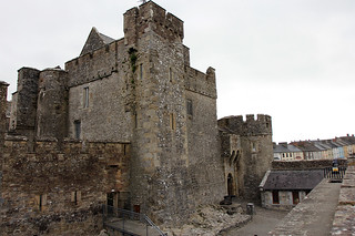 Cahir Castle (and the village in the background)