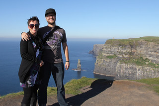 Another pic of us... at the Cliffs of Moher
