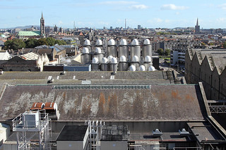 View from the 4th floor of the Guinness Storehouse