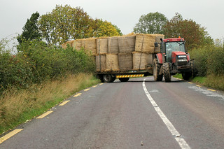 This stuck tractor was a bit of a problem