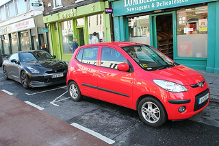 Unfortunately, the red car was ours... not the GT-R