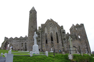 Gravestones and The Rock of Cashel