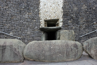 Entrance to the Newgrange tomb
