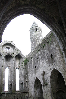 Inside the Rock of Cashel