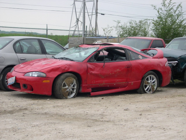 Jason's wrecked Eclipse GSX