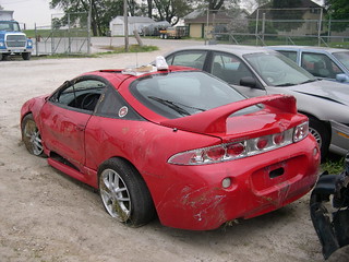 Broken - Rear driver's side