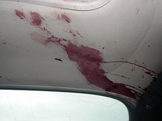 Broken - Blood on the headliner