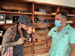 Checkin out some cigars