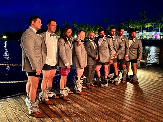Wedding - Some groomsmen