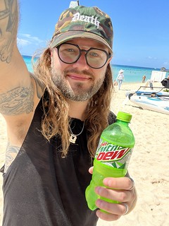 Smuggled this dewski to the caribbean.