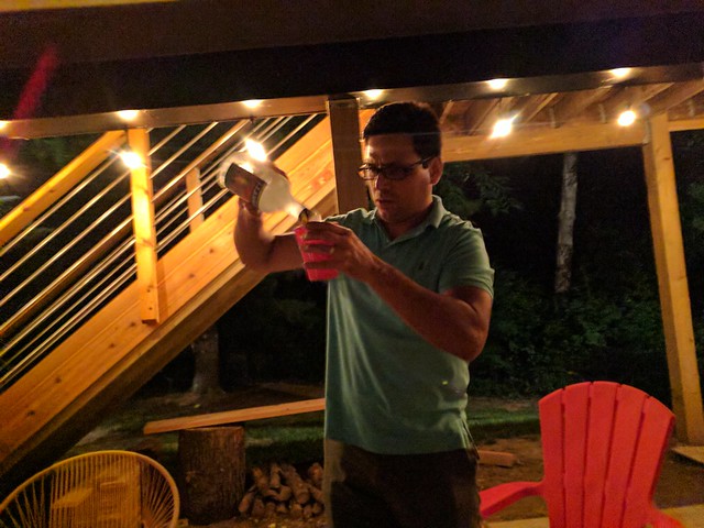 Manuel gives us a taste of some Columbian liqueur