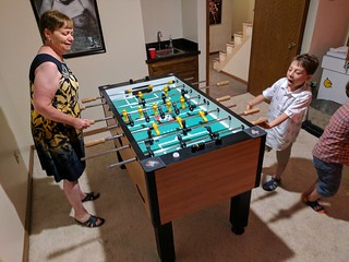 Sherry whoopin on the kids