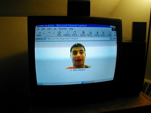 I "hacked" Jeff's site.  He was mad.