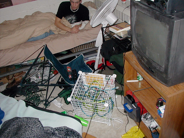 "Matt's passed out, let's trash the room!" -Jeff